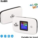 Pocket Wifi 4G Device LTE Unlocked Wi-Fi Hotspot Device | Portable WiFi Router with SIM Card Slot for Travel-Friendly Mobile Travel Router Perfect for AT&T/T-Mobile Users